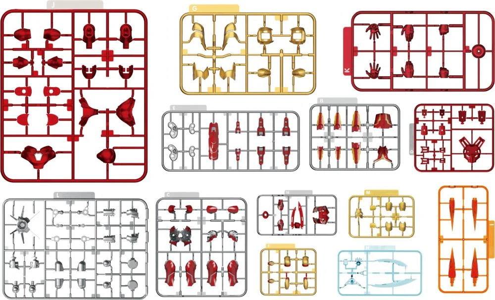 Blokees Marvel MCU The Infinity Saga - Iron Man Mark 85 Champion Class Model Kit