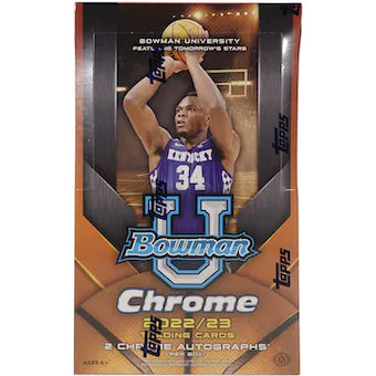 2022/23 Bowman University Chrome Basketball Hobby Box