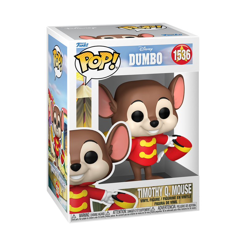 Disney Dumbo TIMOTHY Q. MOUSE Pop! Vinyl #1536