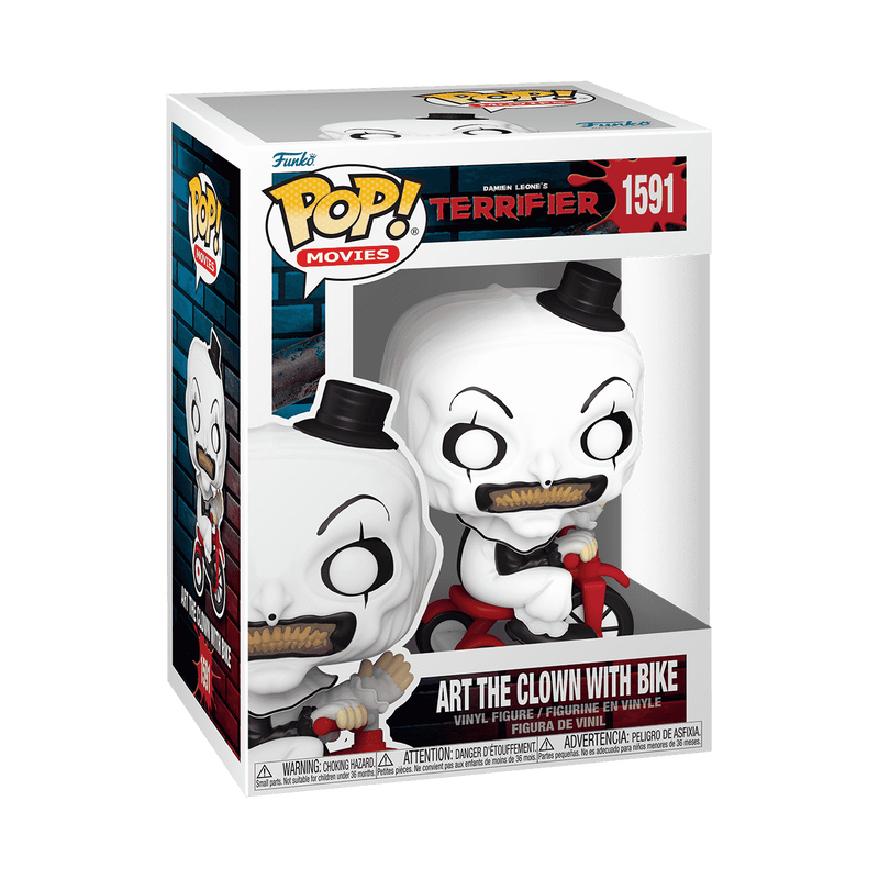 Funko Pop! Terrifier - Art The Clown With Bike (1591)