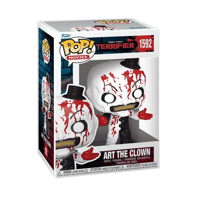 TERRIFIER Art the Clown (Bloody) Funko Pop! Vinyl