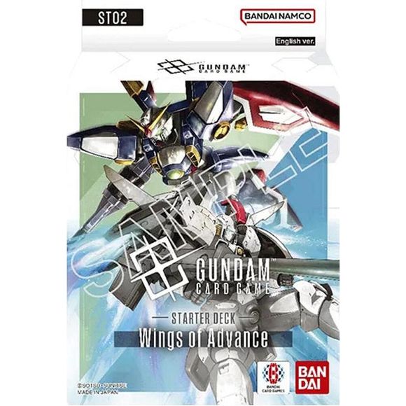 Bandai Gundam Card Game - Starter Deck 02: Wings Of Advance (ST02)