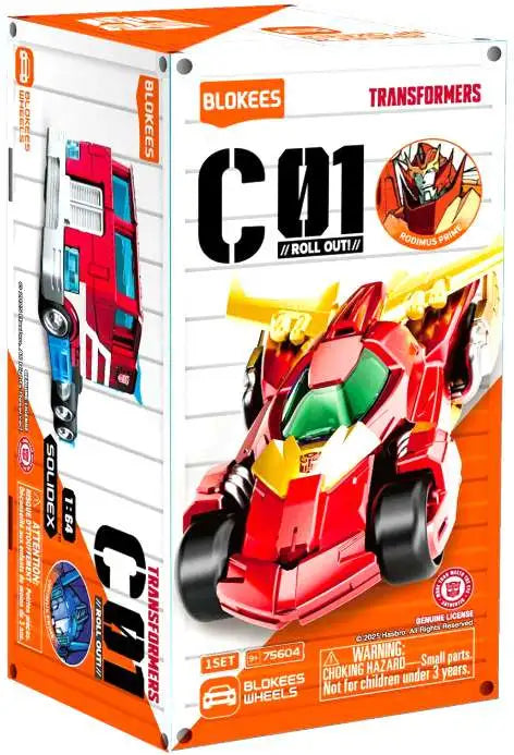 Blokees Transformers: Wheels Roll Out Mystery Pack C01 [1 RANDOM Model Kit Figure]
