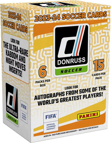 2023/24 Panini Donruss Soccer 6-Pack Blaster Box