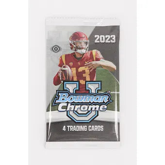 2023 Bowman Chrome U Football Hobby Pack