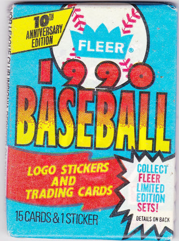 1990 Fleer Baseball Pack