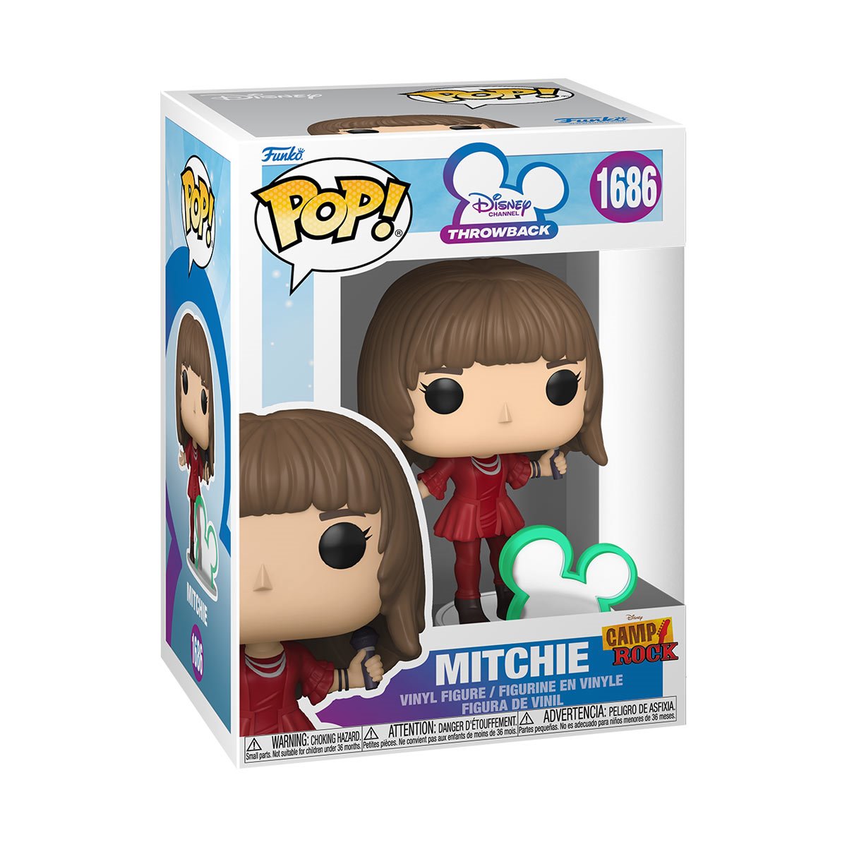 Camp Rock Mitchie with Disney Icon Funko Pop! Vinyl Figure #1686