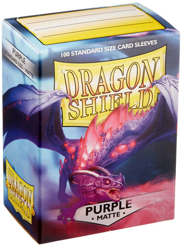 Dragon Shield: Purple - Matte Sleeves - (100ct)