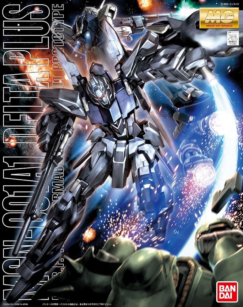 Bandai Gundam MG 1/100 Delta Plus MSN-001A1 Model Kit