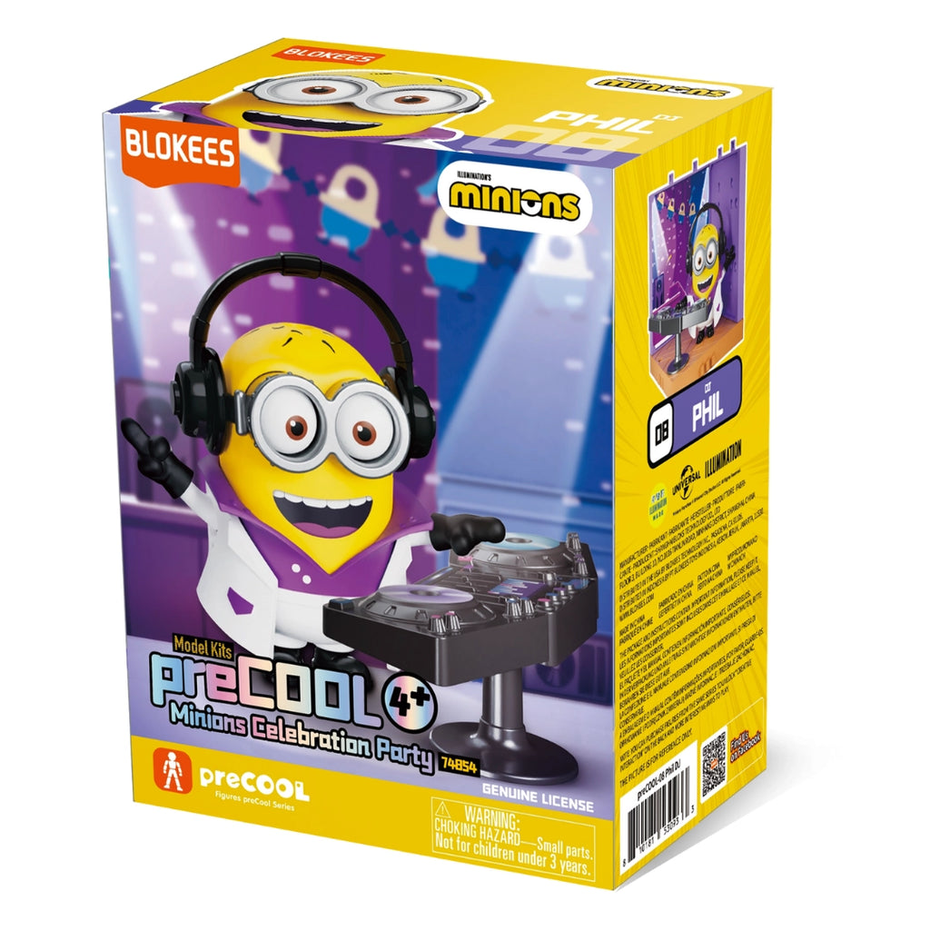 Blokees Minions - DJ PHIL - preCOOL: Minions Celebration Party Model Kit