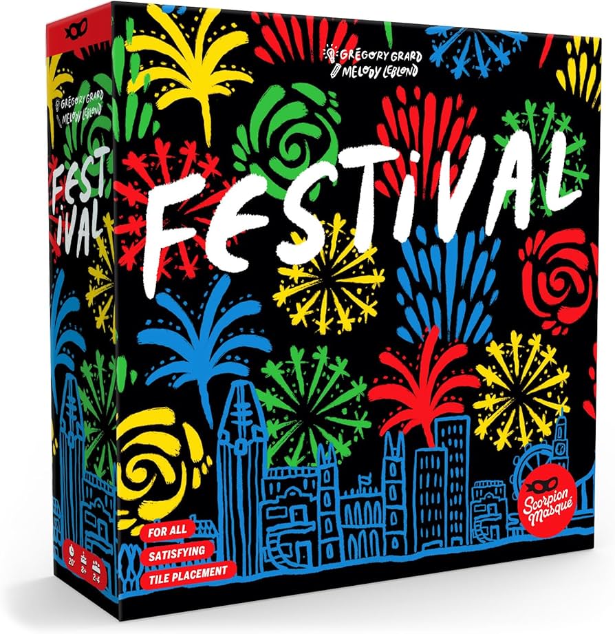 Festival - Light Up The Sky! | Fun Holiday Fireworks Board Game
