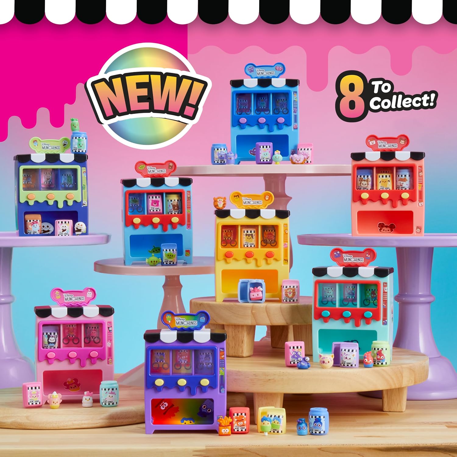 Disney Munchlings Micro Munch Vending Machine Mystery Pack
