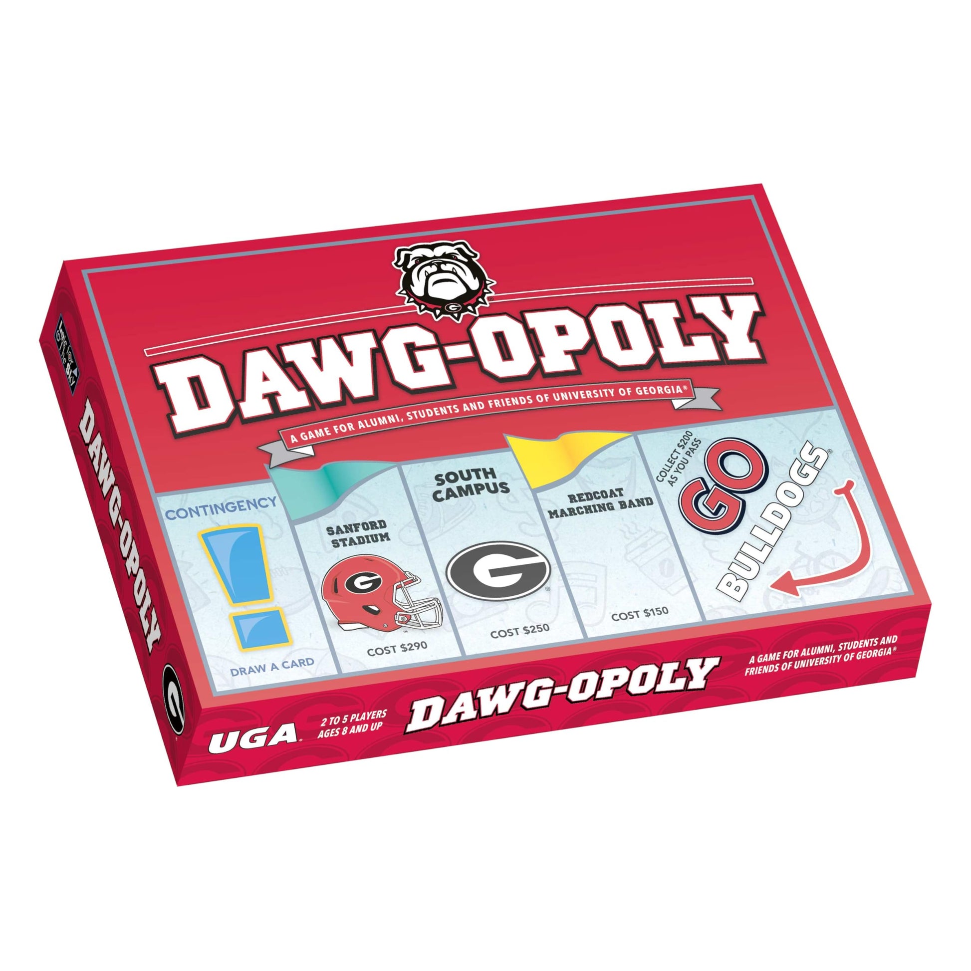 University of Georgia Dawgopoly Board Game