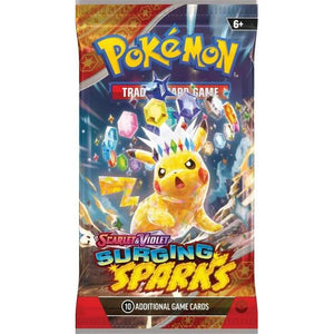Pokemon: Scarlet & Violet - Surging Sparks Booster Pack Lake Hartwell Collectibles Pokemon: Scarlet & Violet - Surging Sparks Booster Pack Lake Hartwell Collectibles