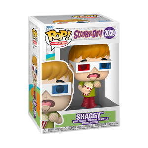 Pop! Shaggy with 3D Glasses #2039