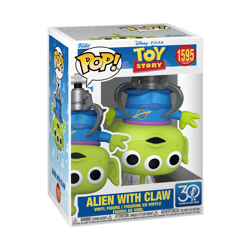 Funko Pop! : Toy Story - Alien With Claw #1595 (30th Anniversary)