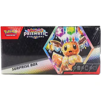 Pokemon Scarlet & Violet Prismatic Evolutions Surprise Box