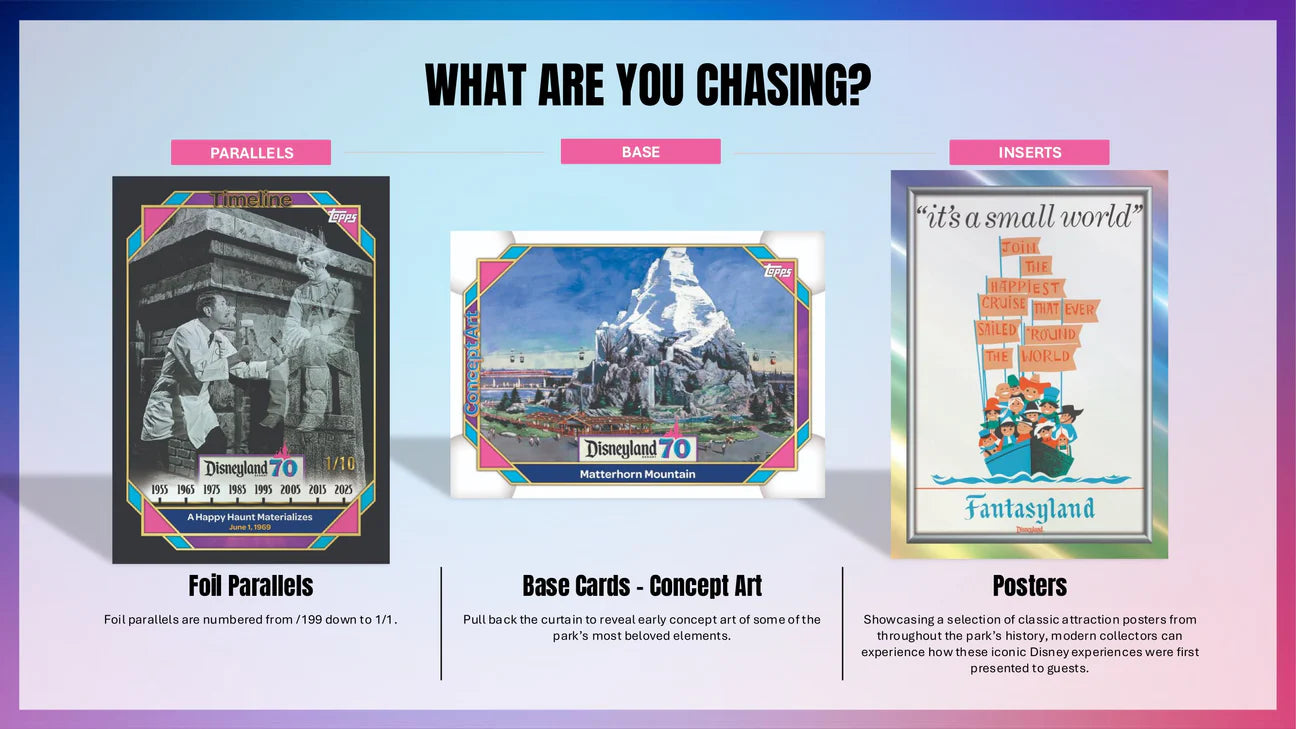 2025 Topps Disneyland 70th Anniversary Blaster Box