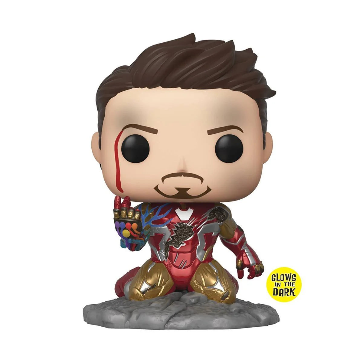 PX Exclusive Avengers Endgame - Iron Man (I Am Iron Man) Glow in the Dark Funko Pop! Vinyl