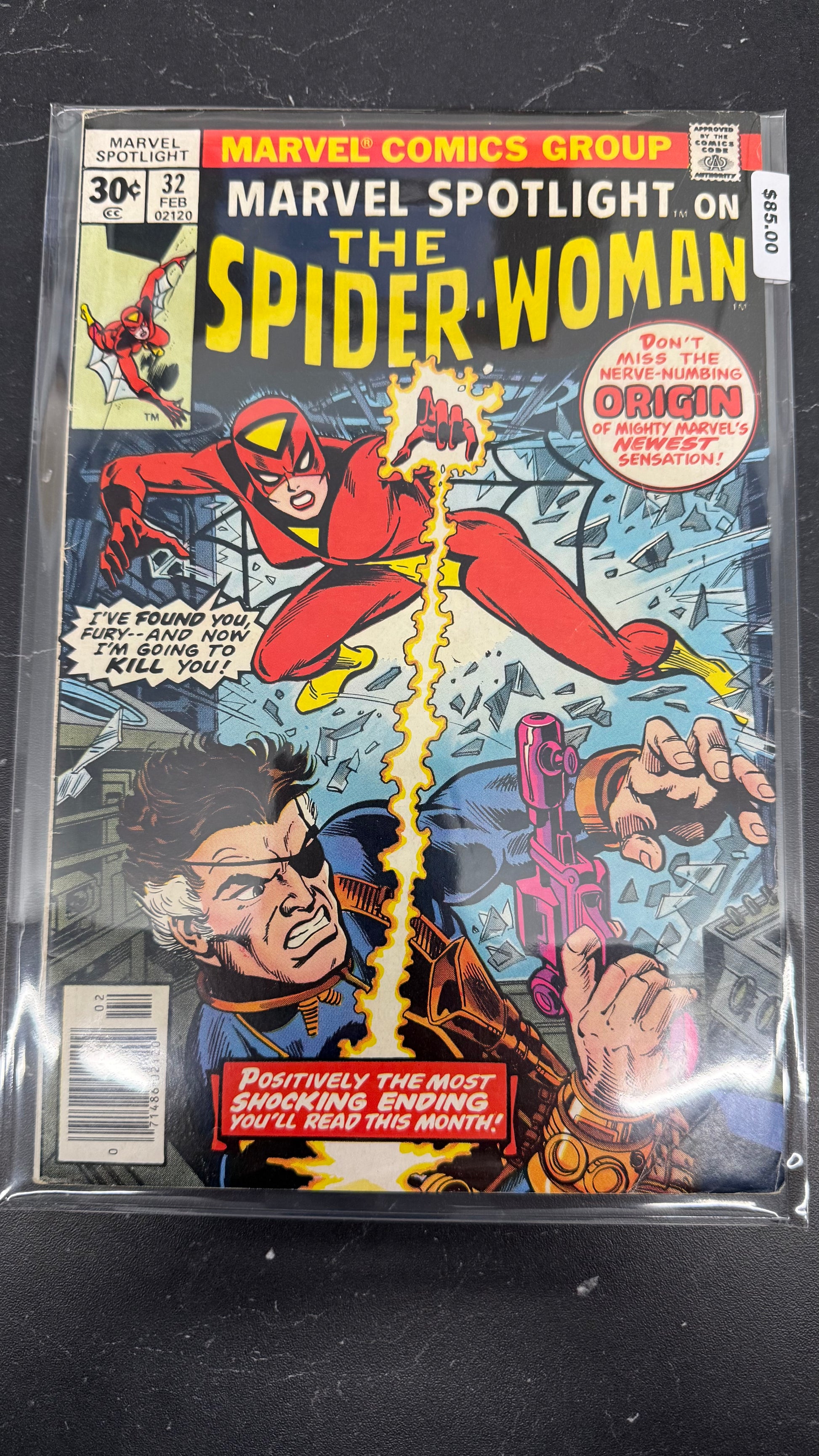 Marvel Comics: Marvel Spotlight on The Spider-Woman (First Appearance: Spider-Woman, Jessica Drew)