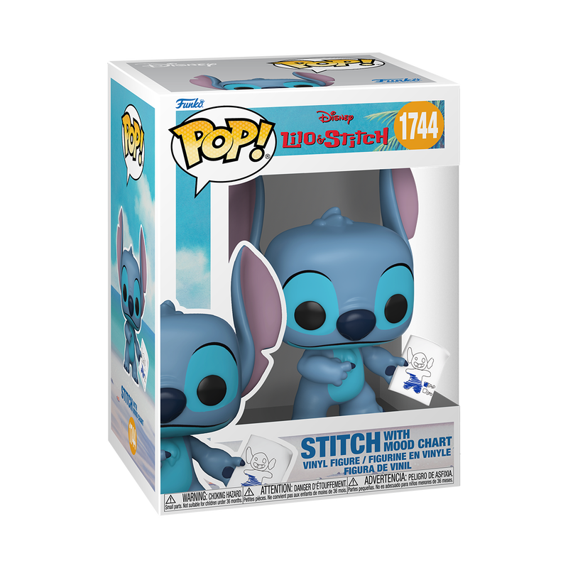 Funko Pop! Disney Stitch with Mood Chart