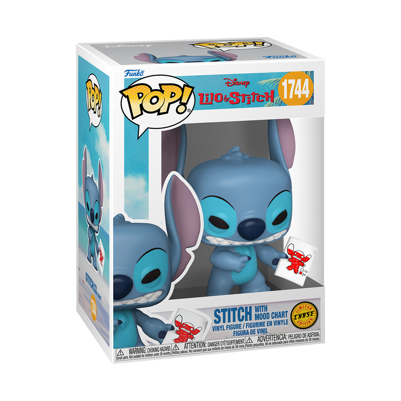 Funko Pop! Disney Stitch with Mood Chart (Chase)