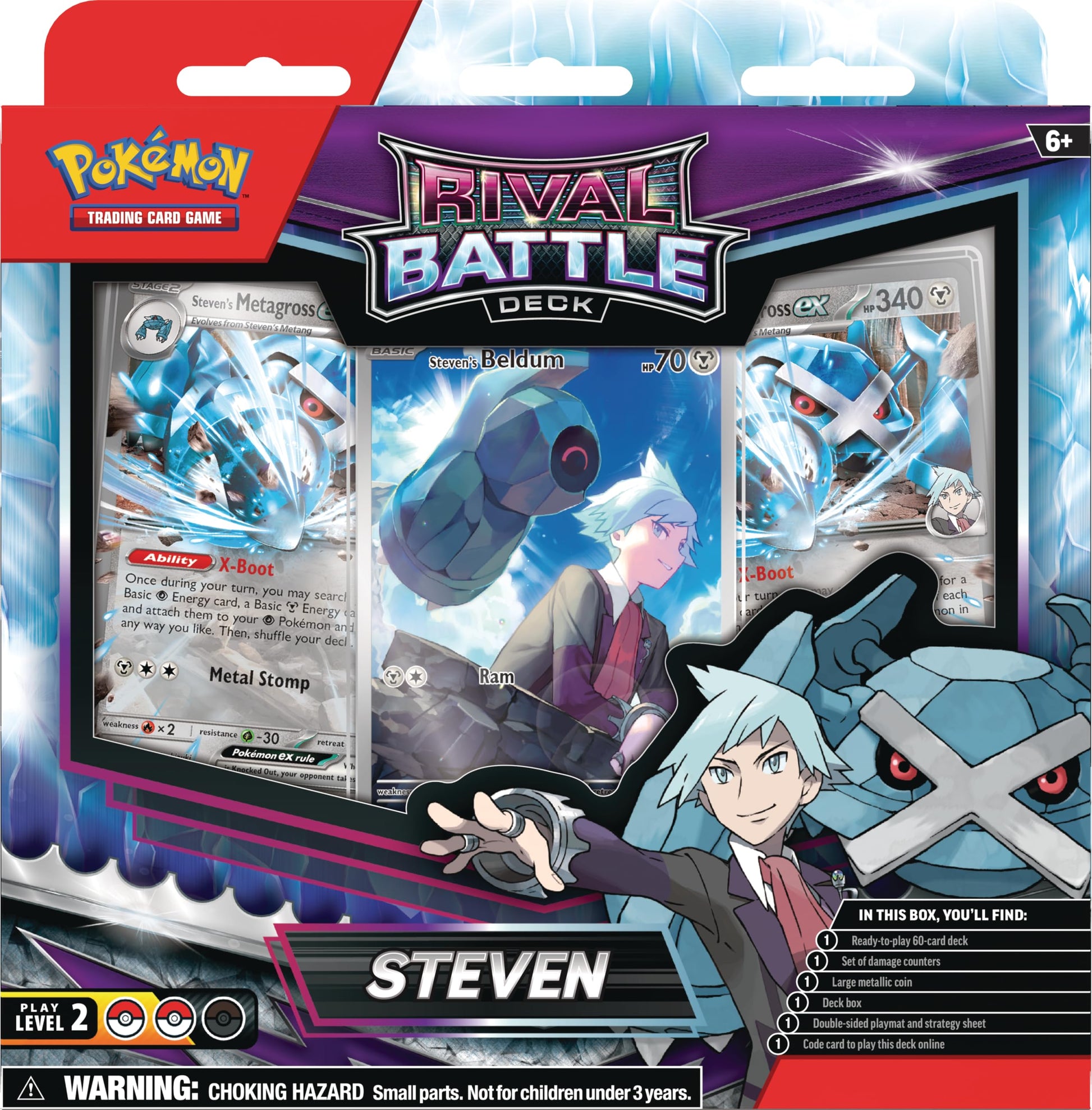 Pokemon TCG: Rival Battle Deck — Steven