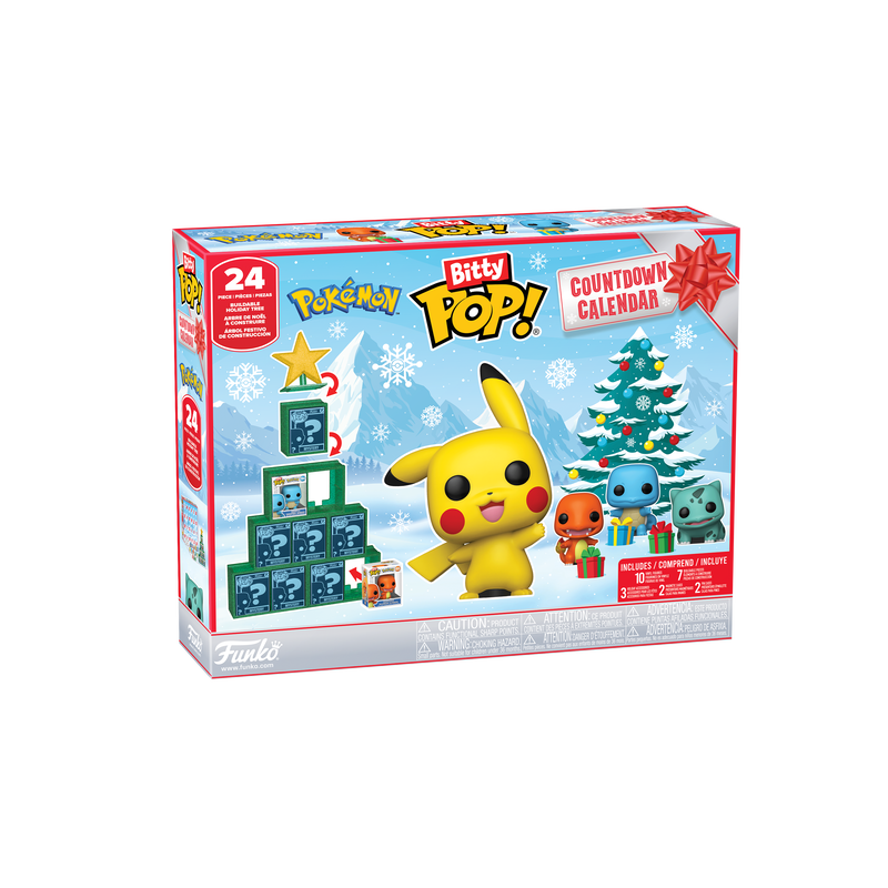 Funko Pop! Bitty Pop! Display - Pokemon Countdown Calender