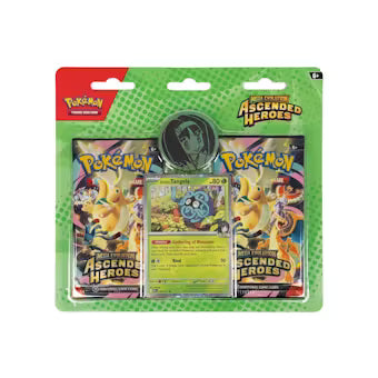 Pokémon TCG: Mega Evolution: Ascended Heroes: 2-Booster Blister Erika