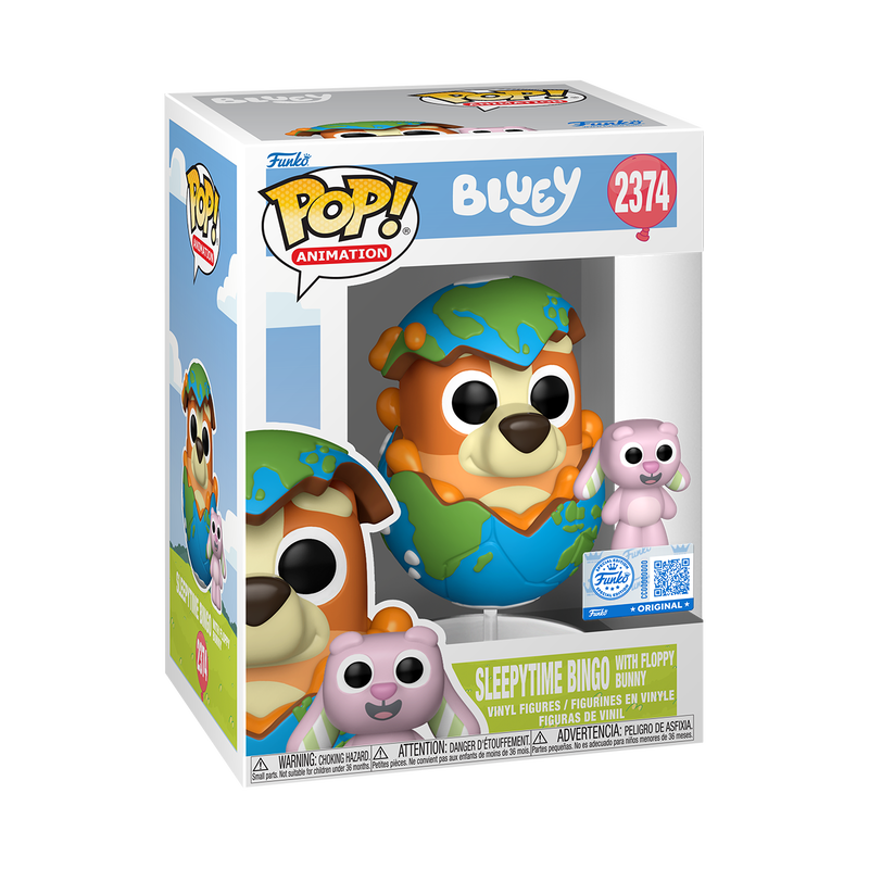 Funko Pop! Bluey: Sleepytime Bingo with Floppy Bunny #2374 - Specialty