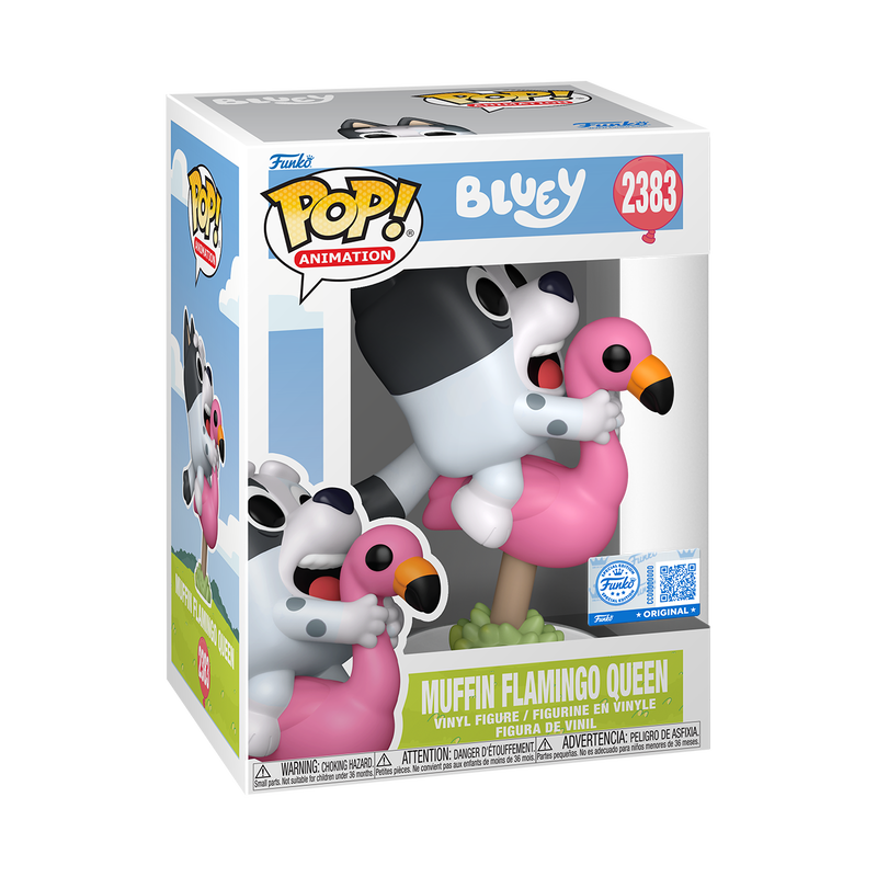 Funko Pop! Bluey: Muffin Flamingo Queen
