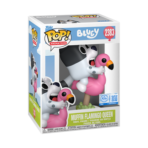 Funko Pop! Bluey: Muffin Flamingo Queen