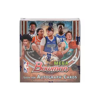Topps 2025/26 Bowman Basketball Mega Box