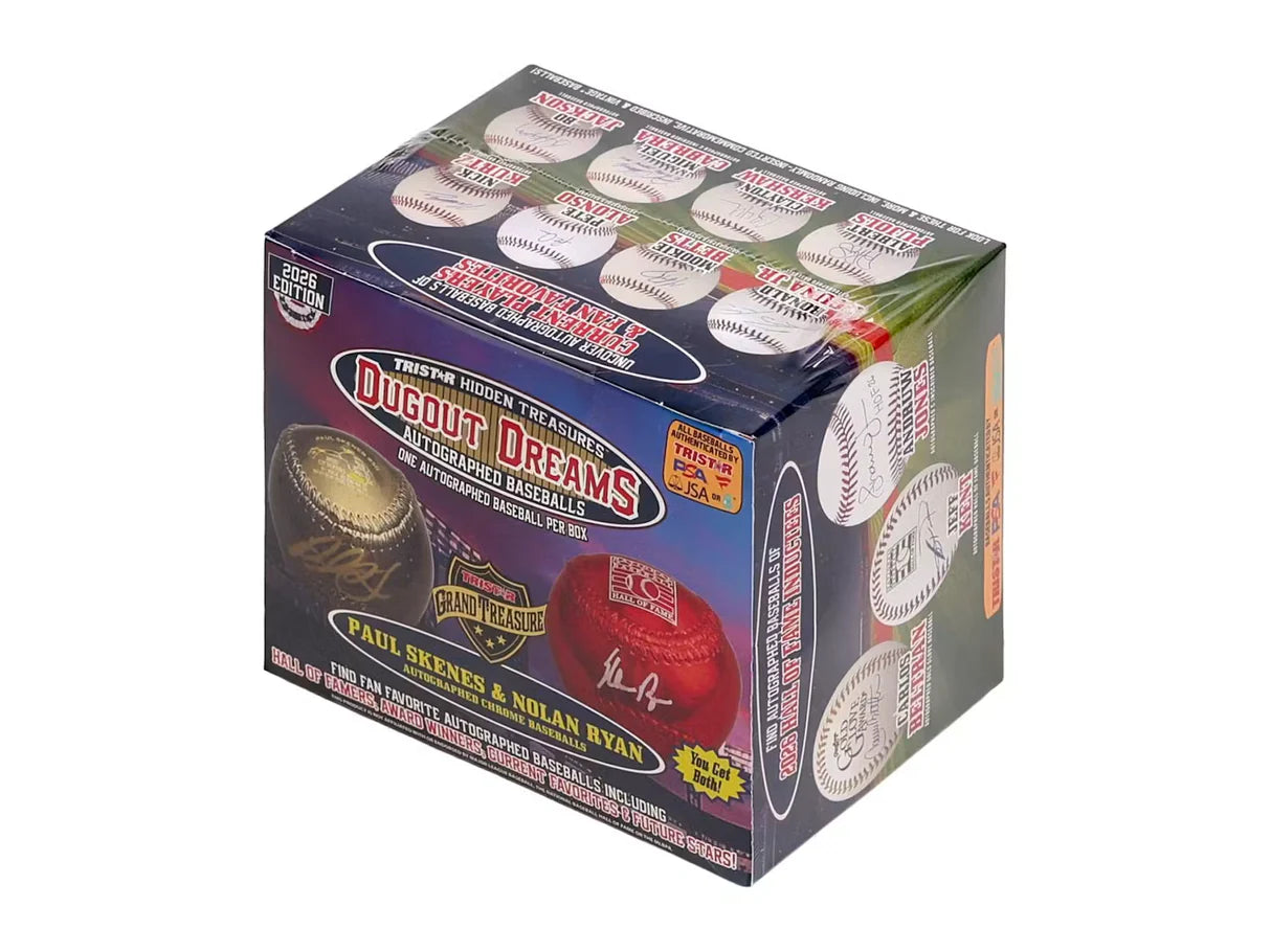 TRISTAR Hidden Treasures Dugout Dreams Autographed Baseballs 2026 Edition