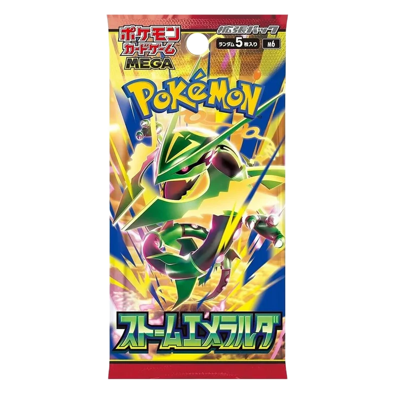 Pokemon: Storm Emeralda Booster Pack - M6 (Japanese)