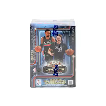 2025/26 Topps Chrome Update Series Basketball Blaster Box