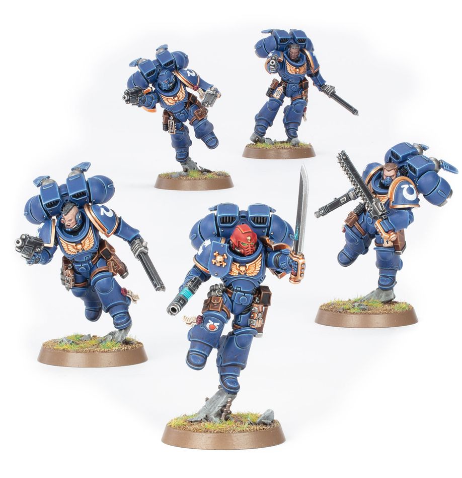 Warhammer 40K: Space Marines Jump Pack Intercessors