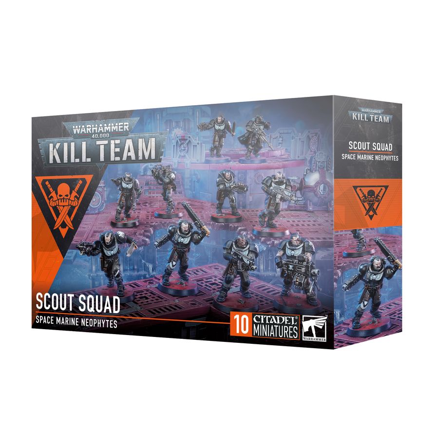 Warhammer 40K Kill Team: Scout Squad- Space Marine Neophytes