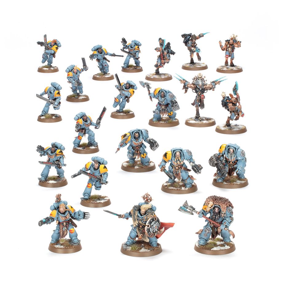 Warhammer 40K:  Combat Patrol - Space Wolves