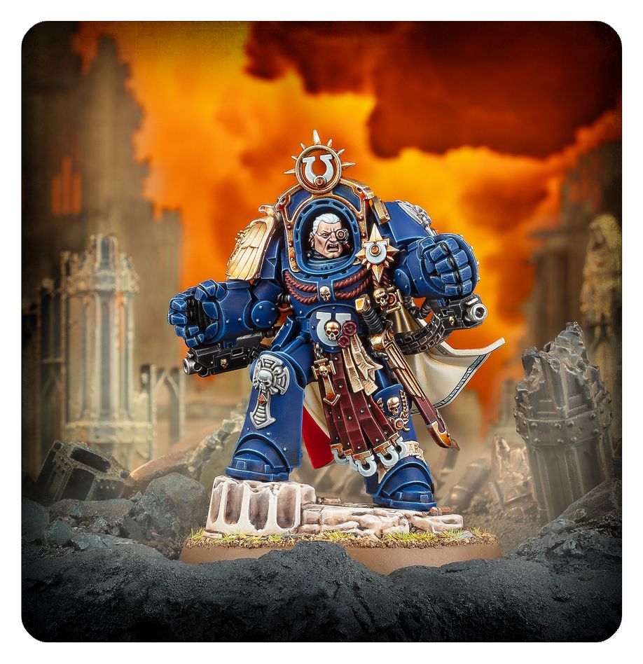 Warhammer 40K: Marneus Calgar in Armour of Antilochus
