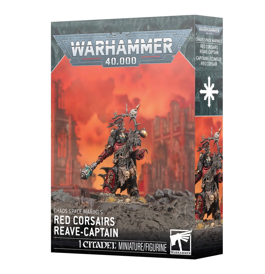 Warhammer 40K- Chaos Space Marines: Red Consairs Reave-Captain