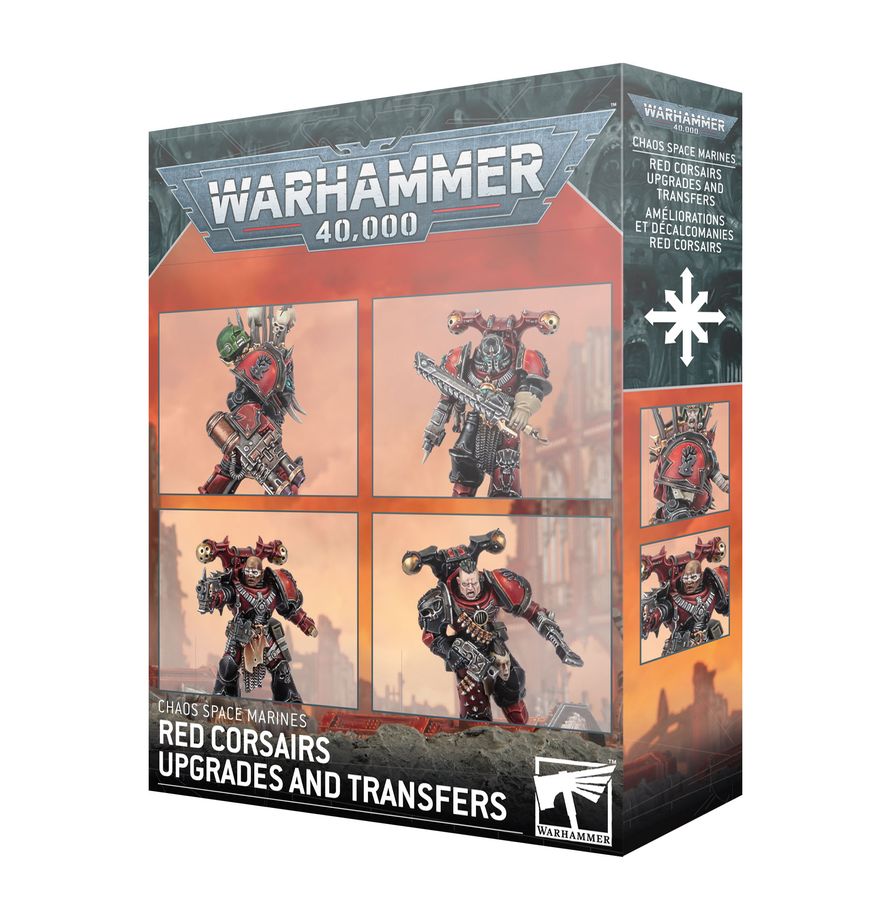 Warhammer 40K- Chaos Space Marines: Red Consairs Upgrades And Transfers