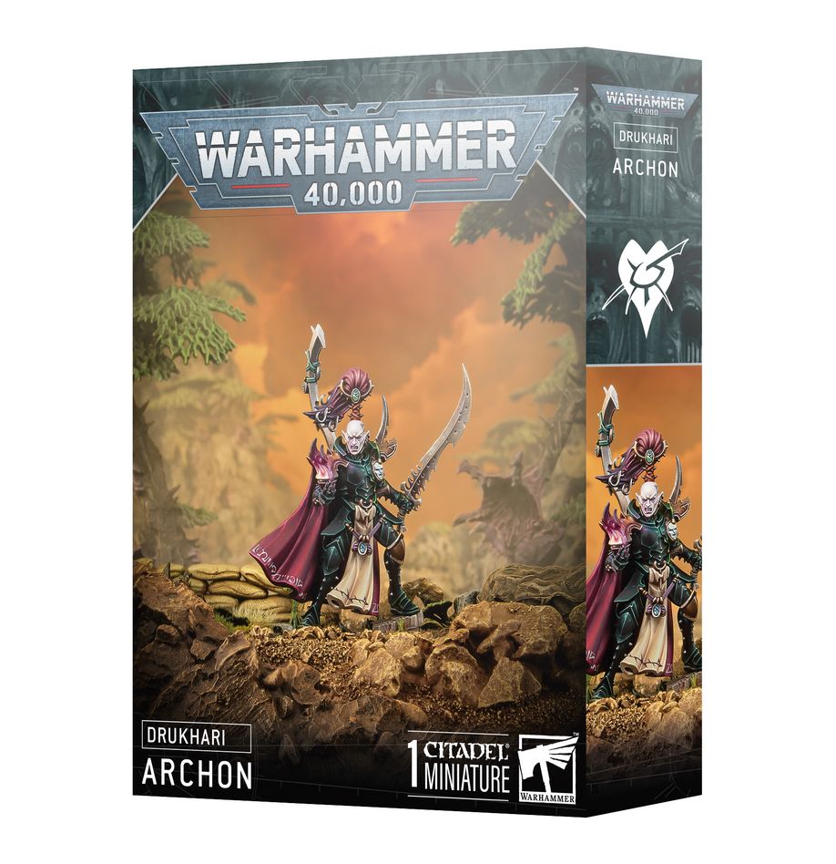 Warhammer 40K: Drukhari Archon Miniature