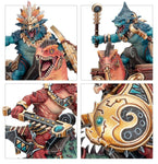 Warhammer Age of Sigmar- Seraphon Aggradon Lancers