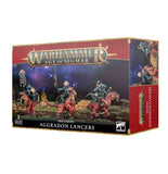 Warhammer Age of Sigmar- Seraphon Aggradon Lancers