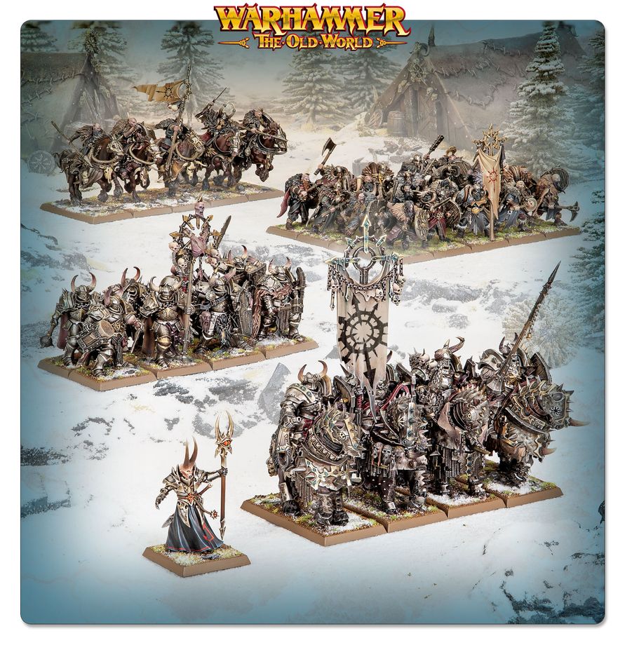 Warhammer : The Old World - Warriors of Chaos - Battle March Army