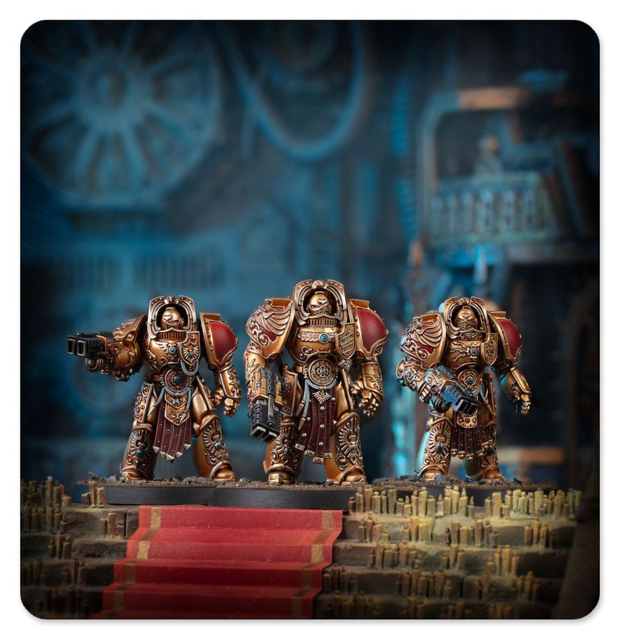 Warhammer 40K : The Horus Heresy - Custodes- Aquilon Terminator Sodality