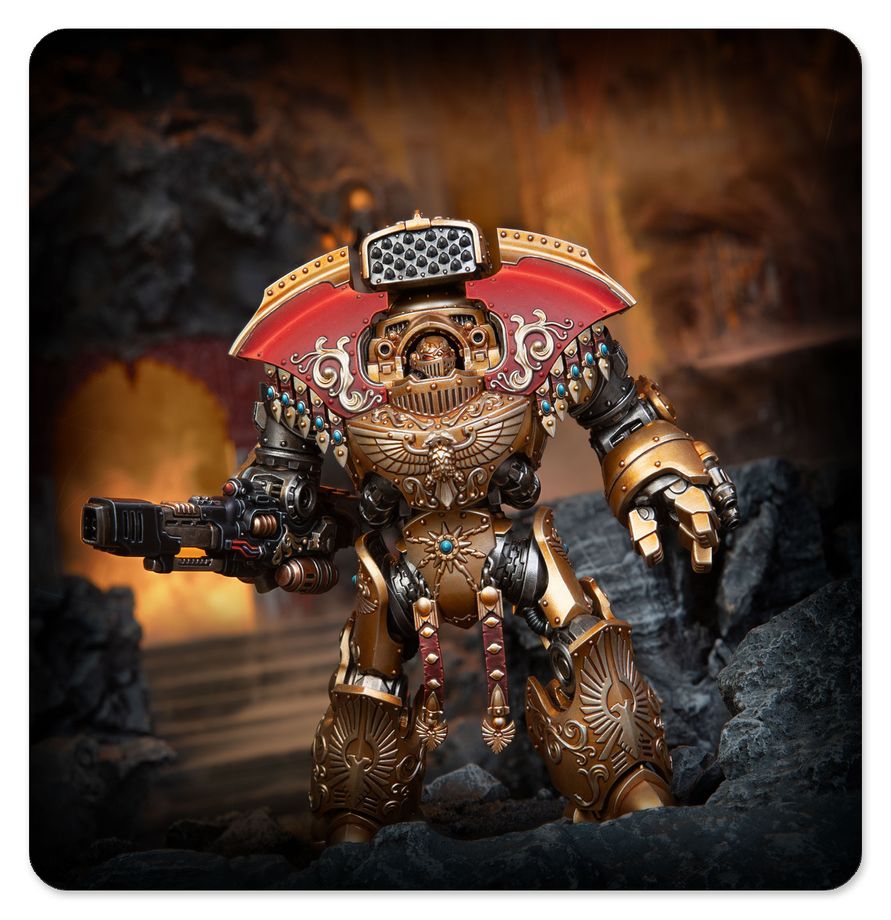Warhammer 40K : The Horus Heresy - Custodes Telemon Heavy Dreadnought