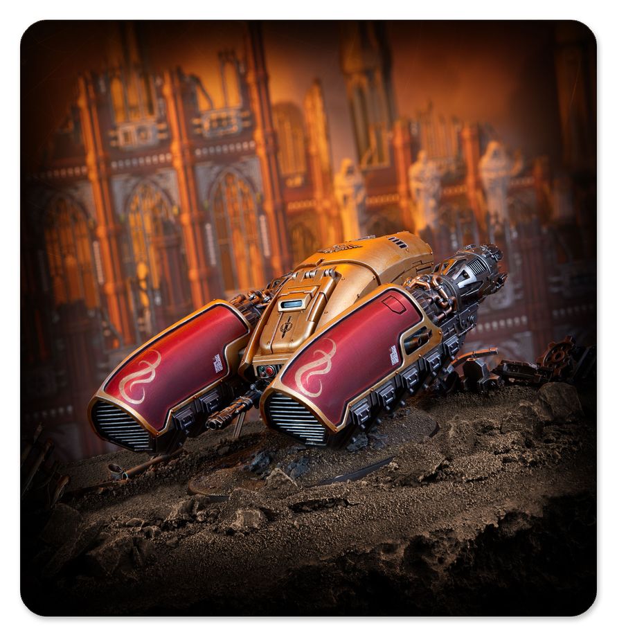 Warhammer 40K : The Horus Heresy - Custodes Pallas Grav-Attack