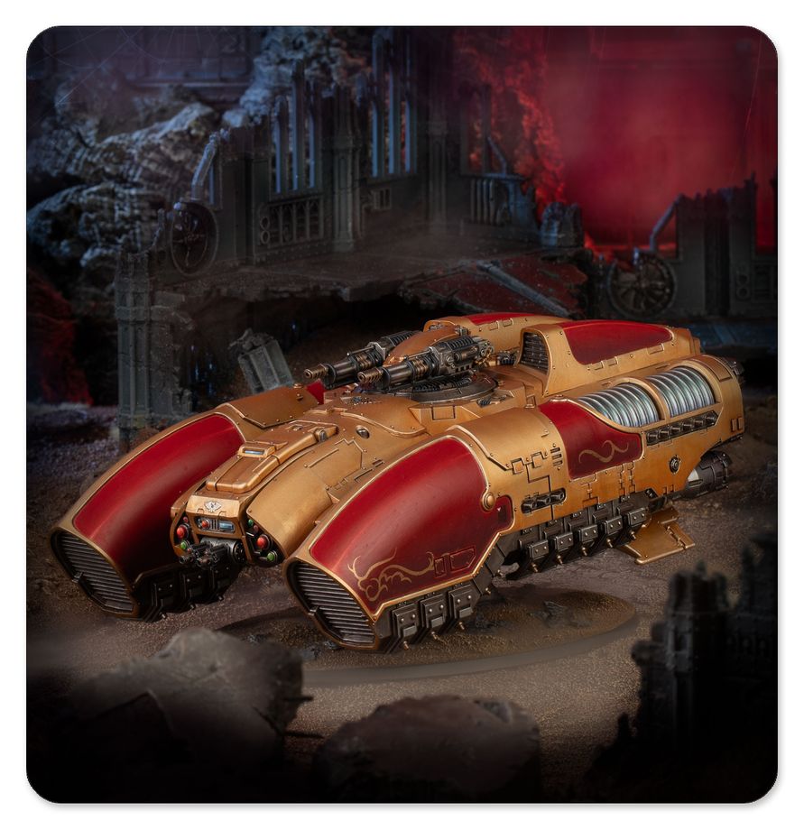 Warhammer 40K : The Horus Heresy - Custodes Coronus Grav-Carrier